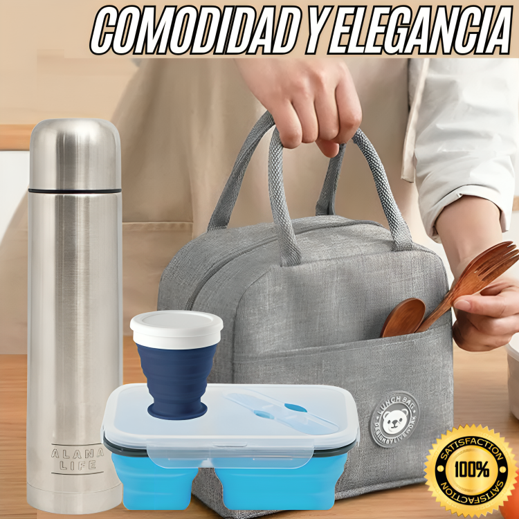 KIT WORK LION® (SUPER COMBO PORTA COMIDAS COMPLETO)